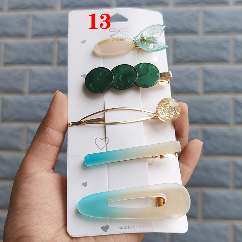 5 Piece Hair Clip Set