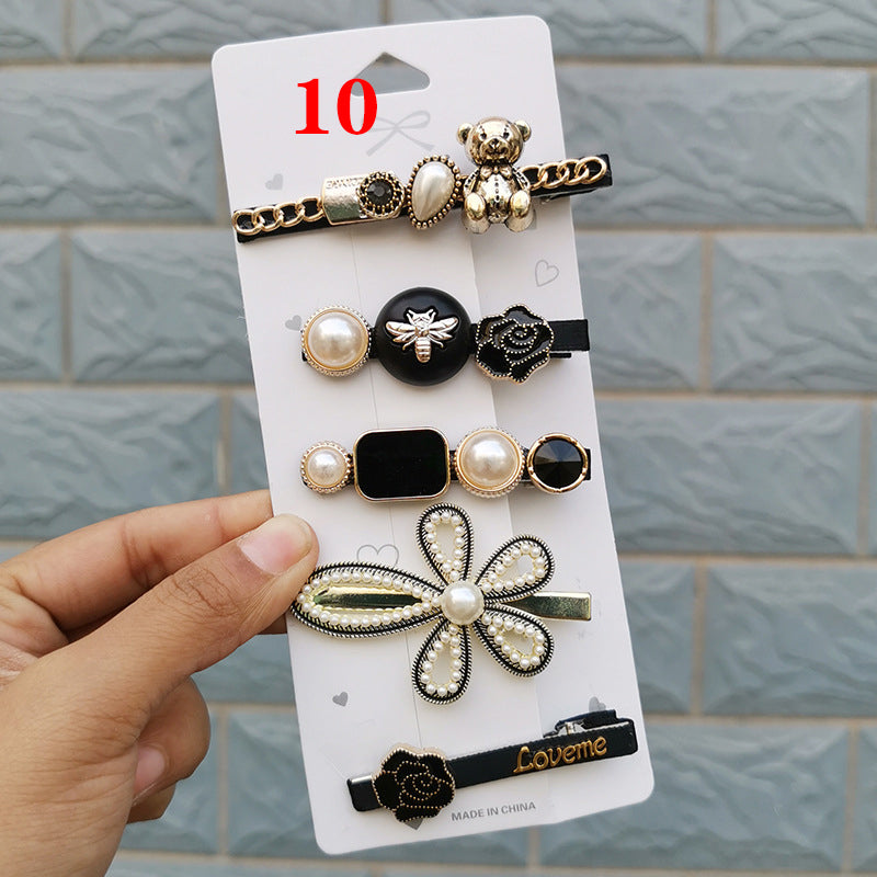 5 Piece Elegant Hair Clip Set