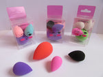 3 Piece Beauty Blender. Uses: Foundation, Highlighter, Powder, Concealer, BB Cream. Available online in South Africa.