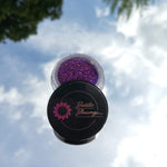 Purple Eye Glitter Shimmer Dust Makeup. www.beautiblessings.co.za, South Africa