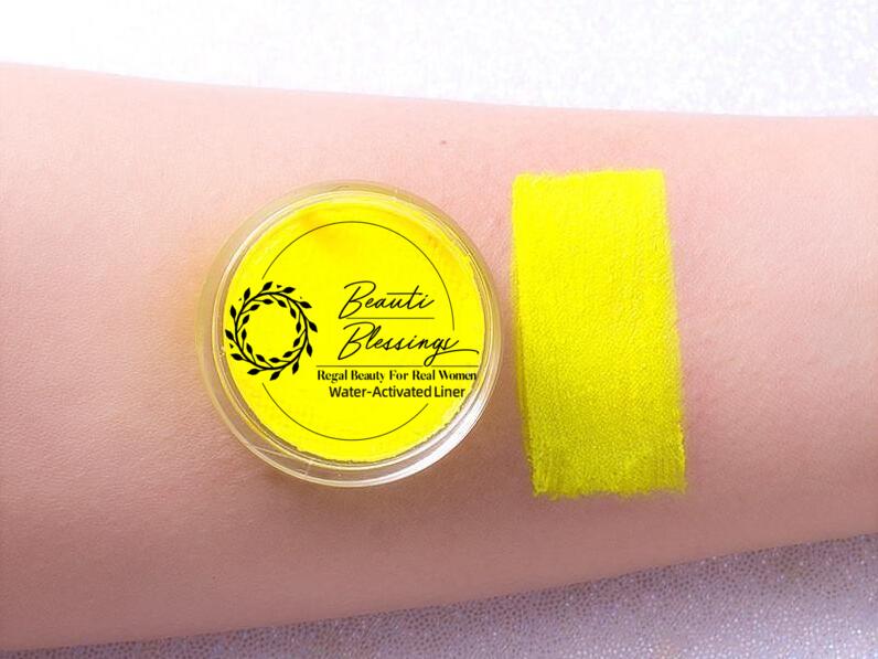 UV Neon Yellow Water-Activated Eyeliner Hydra Aqua liner South Africa www.beautiblessings.co.za