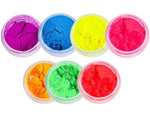 7 Colour UV Neon Pigment Stack Makeup. www.beautiblessings.co.za , South Africa